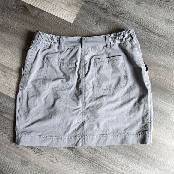 Athleta Skort Gray 6 Skirt Shorts Athleisure Athletic Stretchy Comfy - Picture 7 of 11